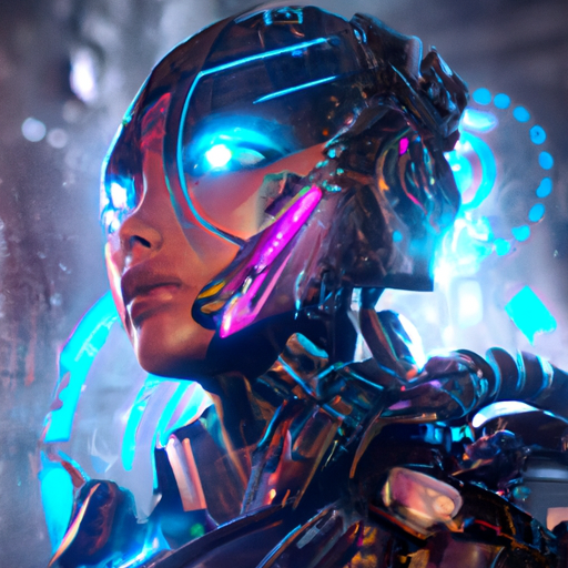 230407005244.076_Beautiful portrait of a cyborg mercenary girl, art by wlop, liam wong, cyberpunk, neon, intricate details, trending on artst.png